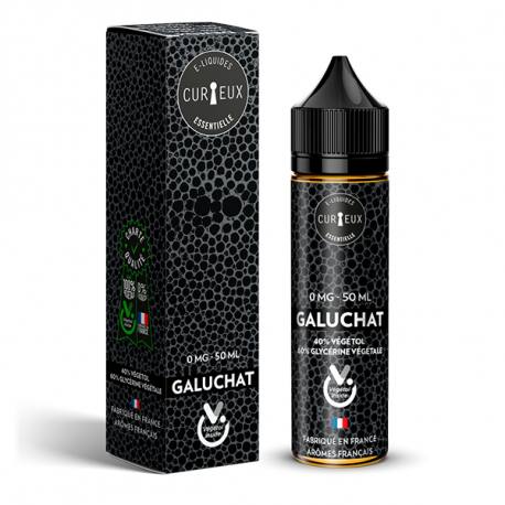 Curieux Galuchat E-liquid 50ml | Tobakk, Kaffe, Kjeks & Hasselnøtt