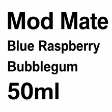 Load image into Gallery viewer, Mod Mate Blue Raspberry Bubblegum 50ml (60ml shortfill)