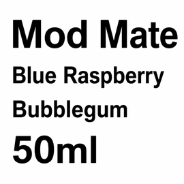 Mod Mate Blue Raspberry Bubblegum 50ml (60ml shortfill)