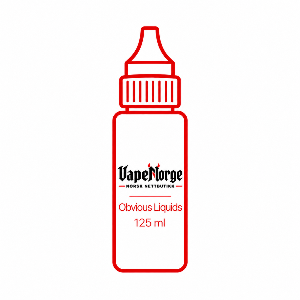 Obvious Liquids Nøytral Base 125ml  5050 PGVG