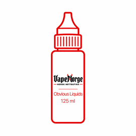 Obvious Liquids Nøytral Base 125ml  5050 PGVG