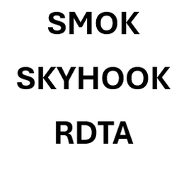 220W SMOK SKYHOOK RDTA Vape Kit Innebygd 9ml Tank