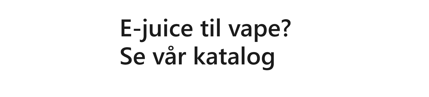 Vapenorge | Nettbutikk For Billige E-sigaretter og E Liquid (vape norge)