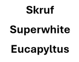 SKRUF SUPERWHITE Eucalyptus