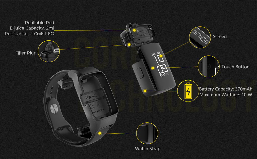 UWELL VAPE WATCH V3 Vapenorge | Nettbutikk For Billige E-sigaretter og E Liquid (vape norge) UWELL VAPE WATCH V3 Vapenorge | Nettbutikk For Billige E-sigaretter og E Liquid (vape norge)