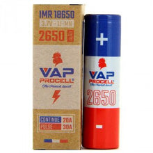 Load image into Gallery viewer, ACCU 30A 18650 2650MAH IMR VAP PROCELL