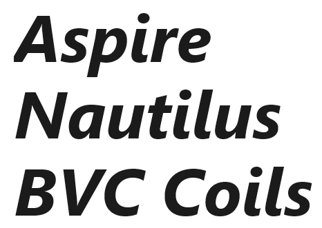 10STK :Aspire Nautilus BVC Coils