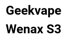 Load image into Gallery viewer, GeekVape WENAX S3