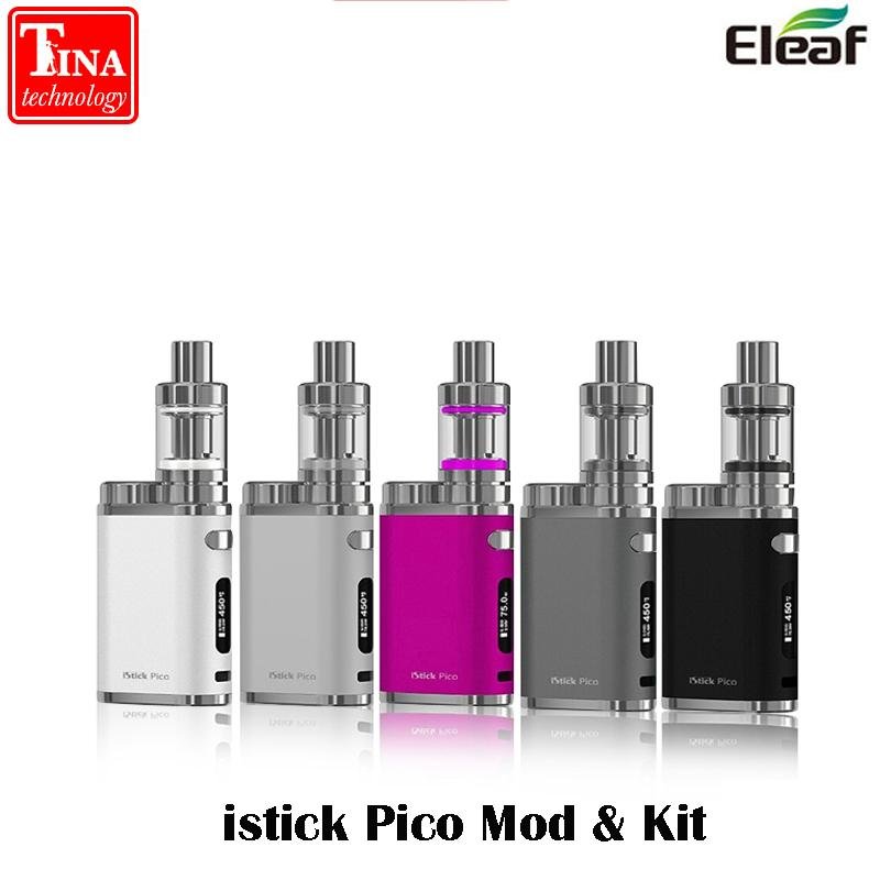 Eleaf Istick Pico Kit 75W Electronic Box Mod 2ml /4ml Atomizer